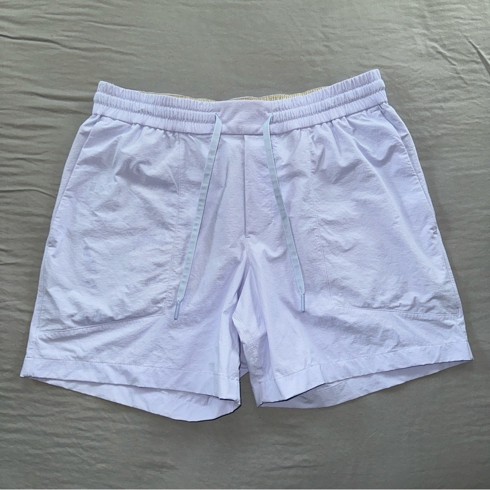 Lululemon Bowline Short 5” Stretch Ripstop - Pastel Blue